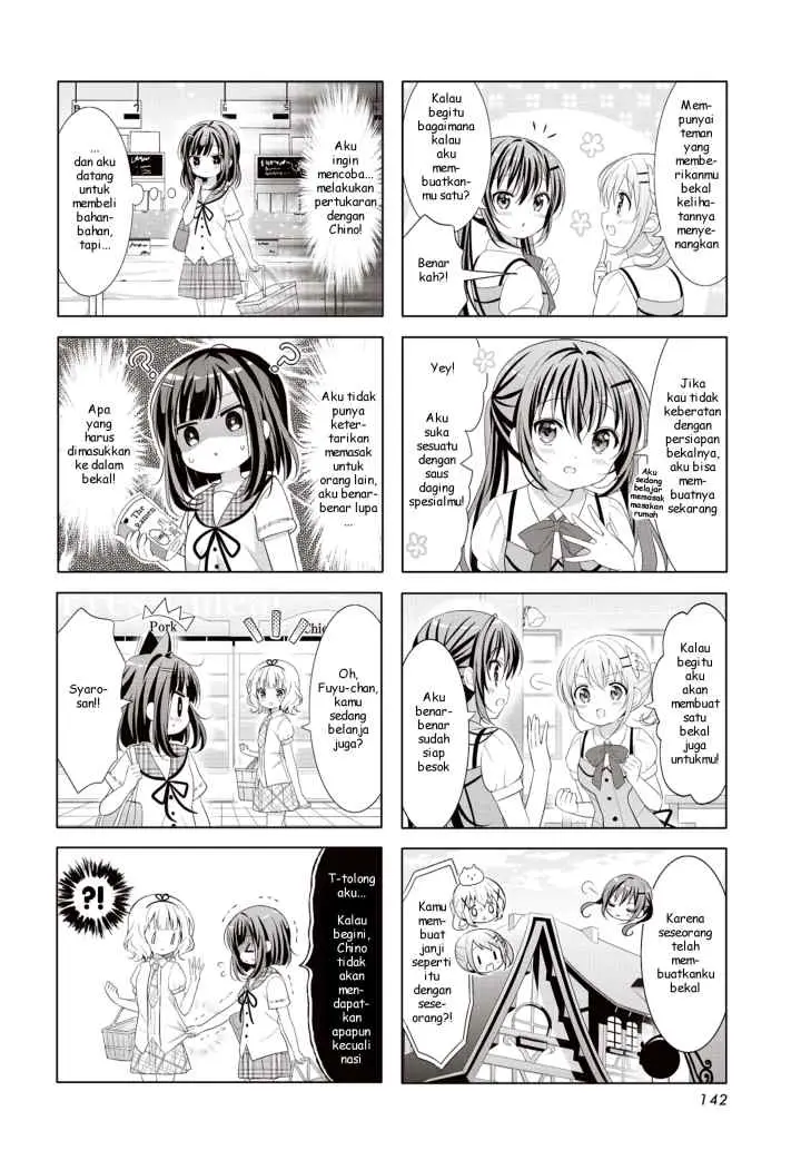 Gochuumon wa Usagi Desu ka? chapter 137 halaman 4