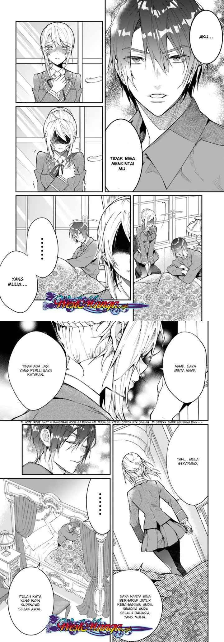 Otome Game Sekai wa Mob ni Kibishii Sekai Desu chapter 12.1 halaman 8