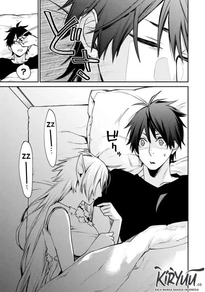 Saikyou no Madoshi. Hisa ni Ya wo Ukete Shimatta no de Inaka no Eihei ni Naru chapter 9.2 halaman 4