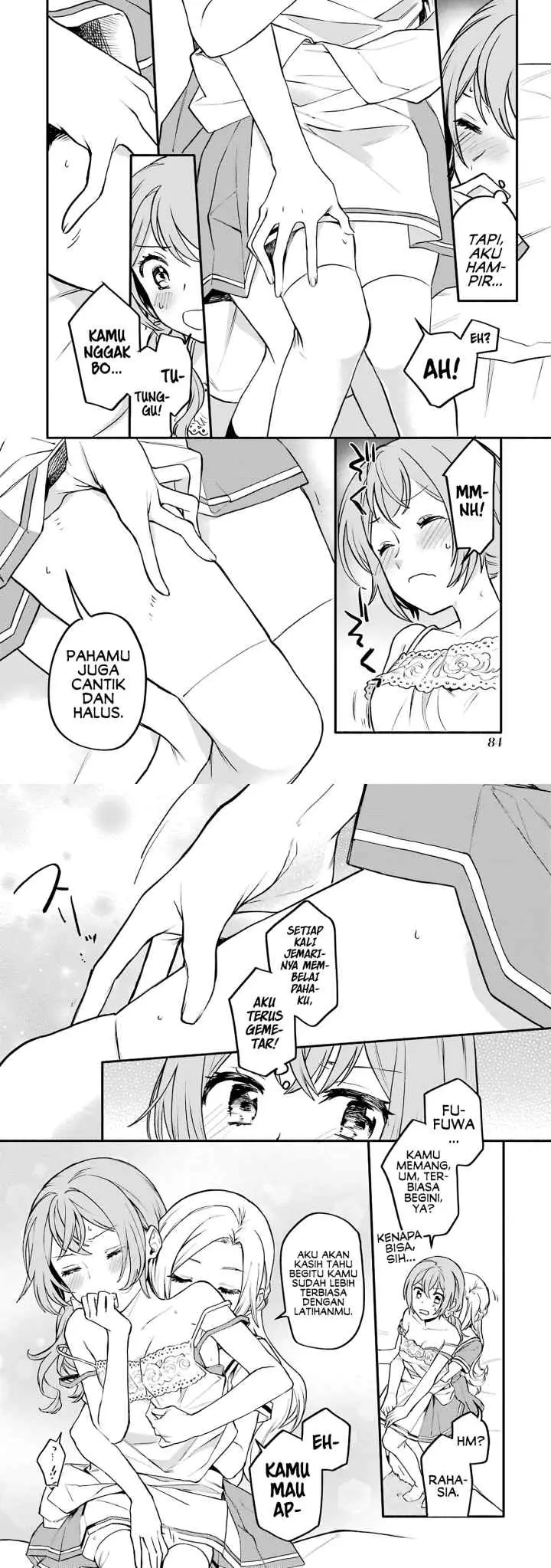 Onna Doushi to ka Arienai deshou to Iiharu Onna no ko wo, Hyakunichi kan de Tetteiteki ni Otosu Yuri no Ohanashi chapter 3 halaman 9