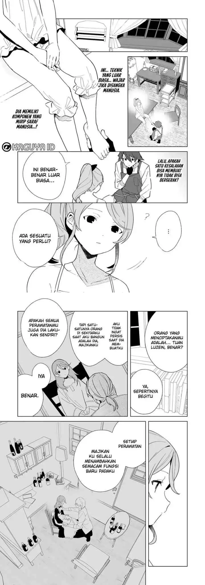 Tsuihousareta Moto Zatsuyou-gakari, Kikakugai no Gijutsu de chapter 7 halaman 8