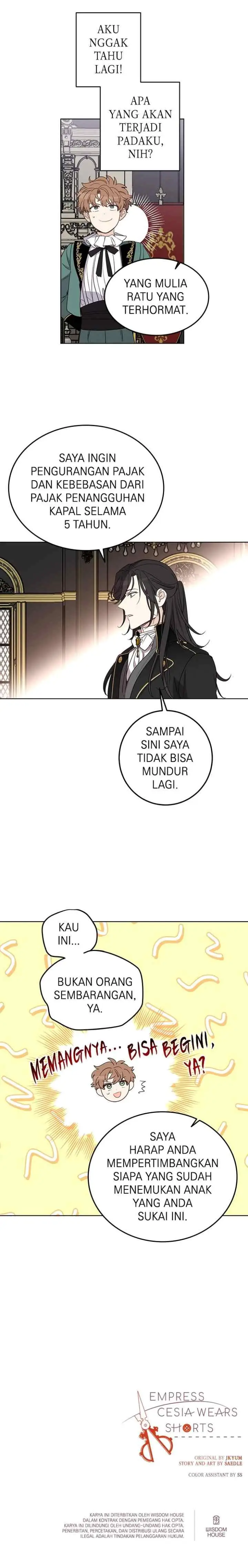 Queen Cecia's Shorts chapter 119 halaman 18