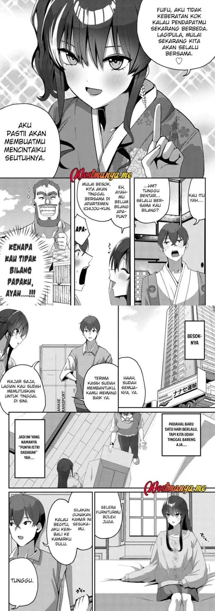 Kurokami Seiso No Reikoku Bishojo Wo Tasuketara, Ore to Ni Nin Kiri No Toki Dake De Reru Yo Ni Natta Ken chapter 3 halaman 4