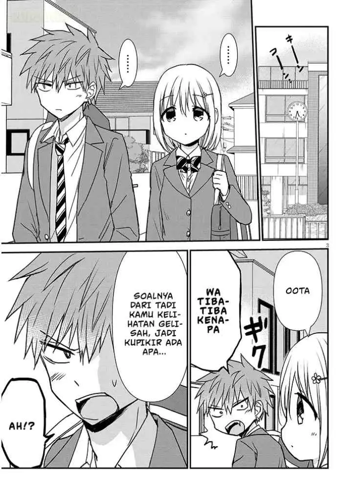 Kao ni Denai Kashiwada-san to Kao ni Deru Oota-kun + chapter 36 halaman 4