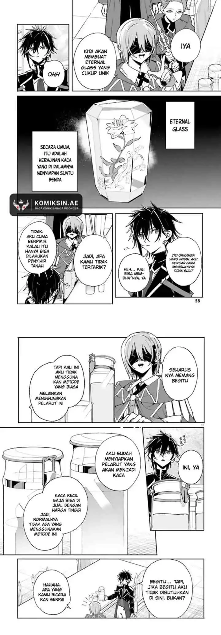 Majutsushi Kunon wa Miete Iru chapter 39.1 halaman 7