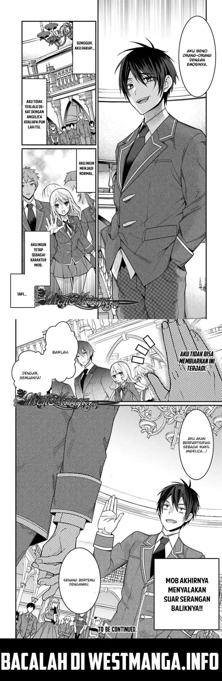 Otome Game Sekai wa Mob ni Kibishii Sekai Desu chapter 7.2 halaman 12
