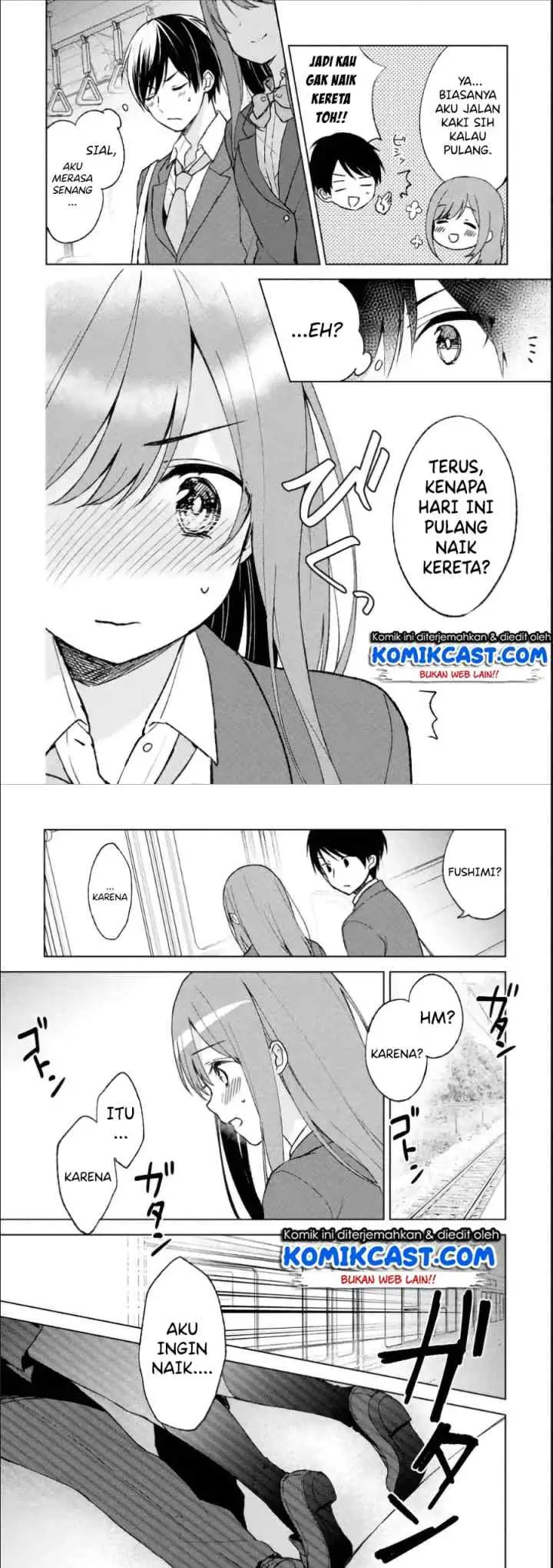 Chikan Saresou ni Natteiru S-kyuu Bishoujo wo Tasuketara Tonari no Seki no Osanajimi datta chapter 3 halaman 9