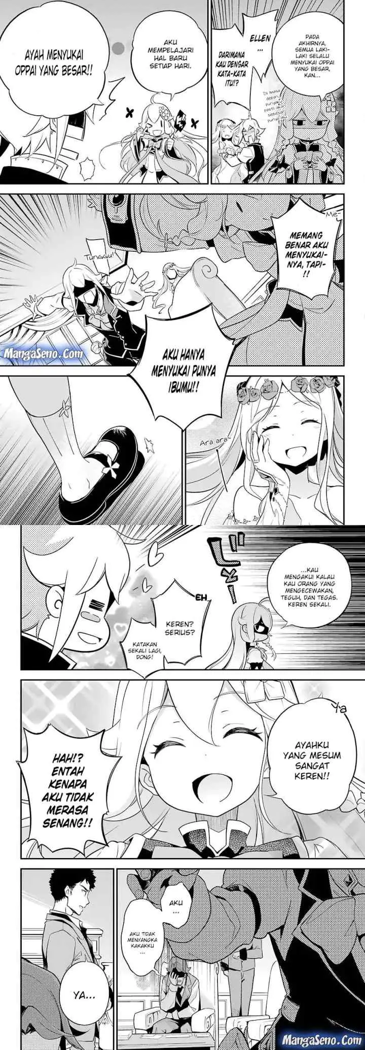 Chichi wa Eiyuu Haha wa Seirei Musume no Watashi wa Tenseisha chapter 4 halaman 5