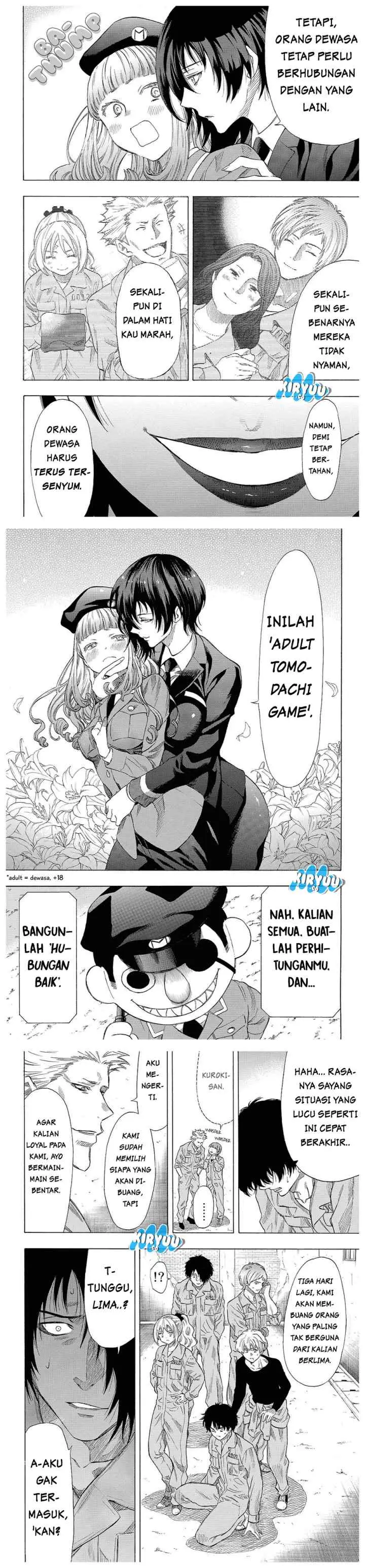 Tomodachi Game chapter 38 halaman 11