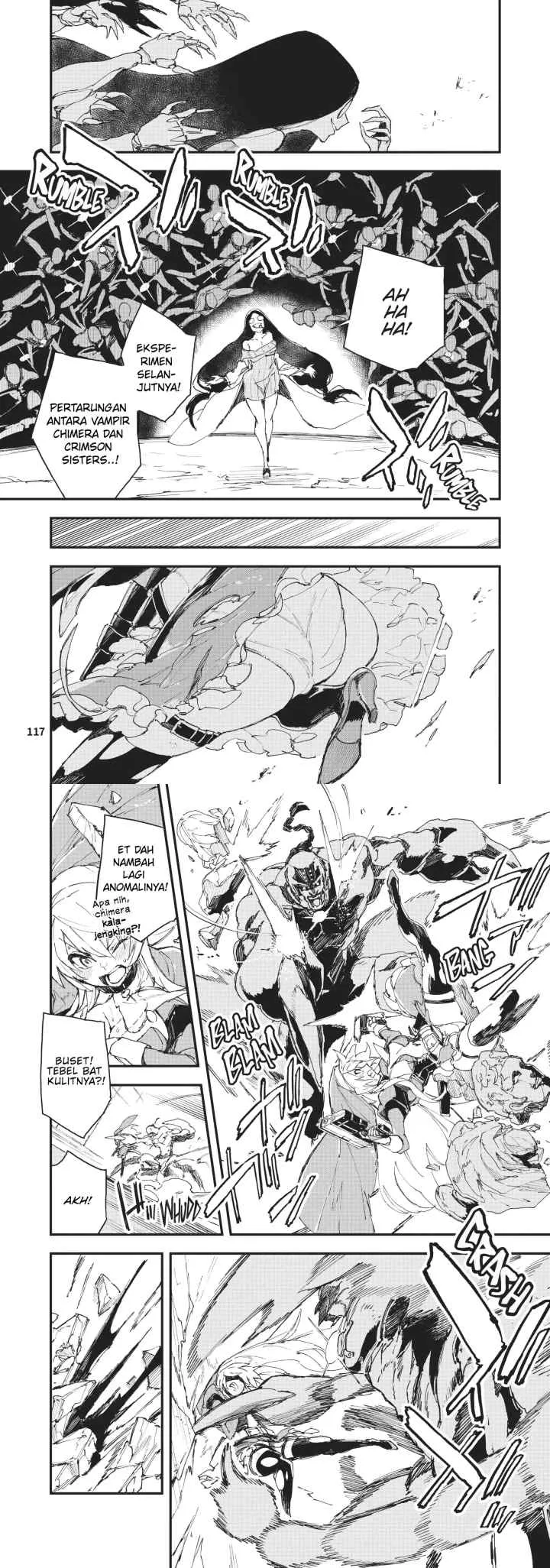 Gunbured x Sisters chapter 9 halaman 7
