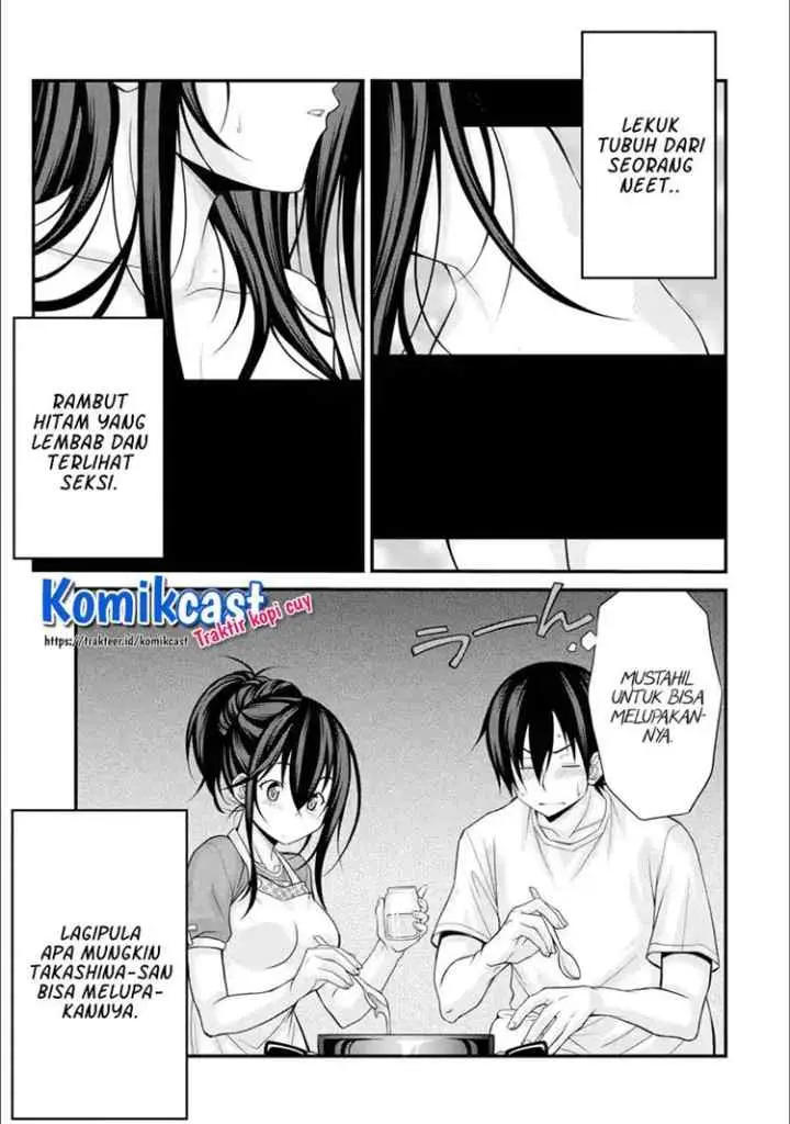 Kirei na Kurokami no Takashina-san (Mushoku) to Tsukiau Koto ni Natta chapter 4.2 halaman 7