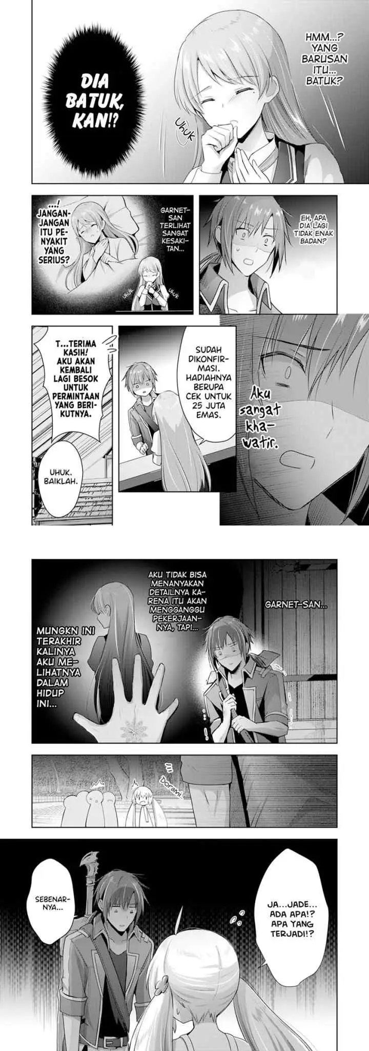 Uketsukejo ni Kokuhaku Shitakute Girudo ni Kayoitsumetara Eiyu ni Natteta chapter 7 halaman 5