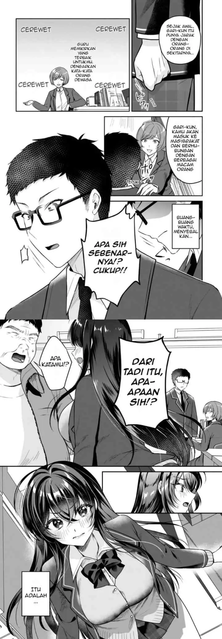 Gari Tsutomu-kun to Uraaka-san - Sanzan Osewa ni Natteiru Ero-kei Uraaka Joshi no Shoutai ga Kurasu no Idol Datta Ken chapter 1 halaman 7