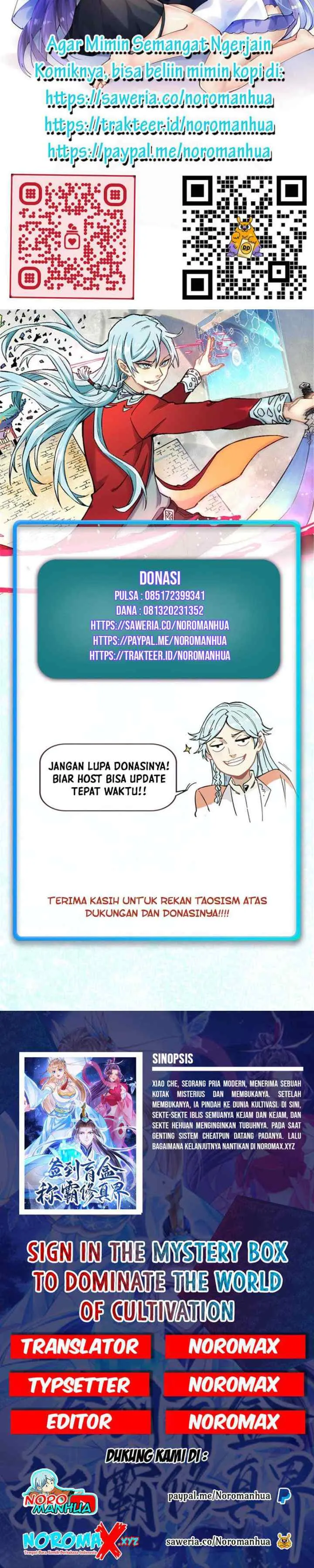 Sign in the Mystery Box to Dominate the World of Cultivation chapter 31 halaman 8