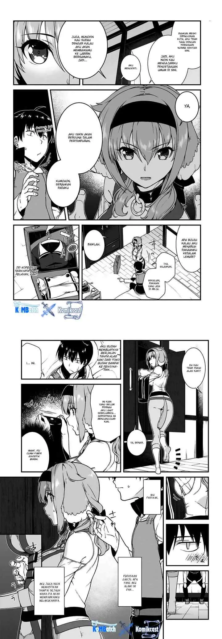 Isekai Meikyuu de Harem wo chapter 6.1 halaman 5