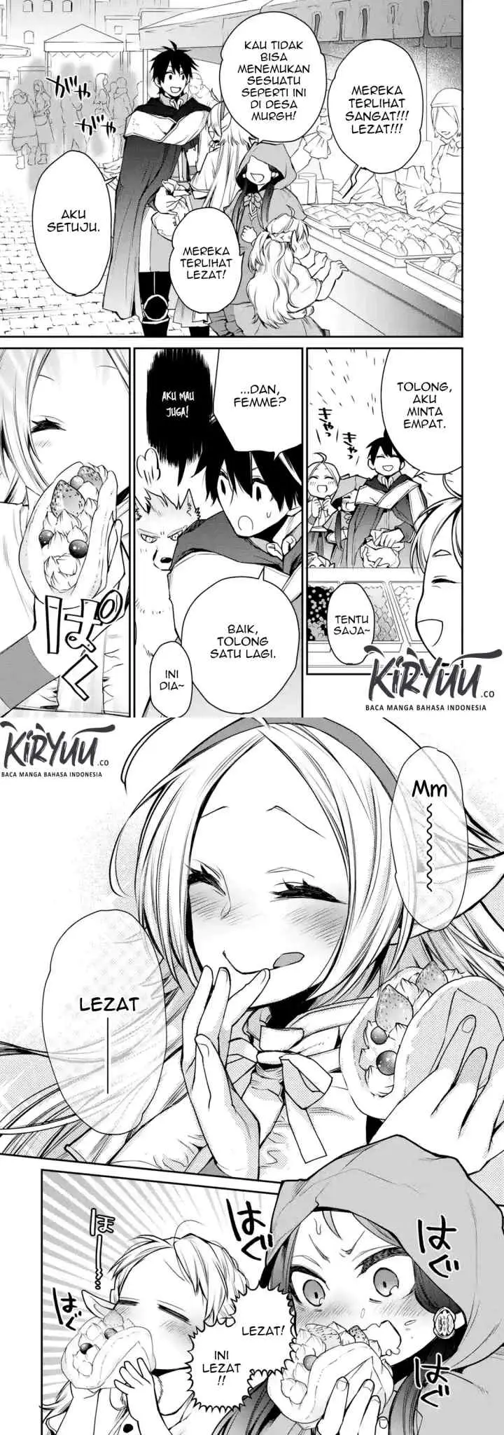 Saikyou no Madoshi. Hisa ni Ya wo Ukete Shimatta no de Inaka no Eihei ni Naru chapter 8.3 halaman 6