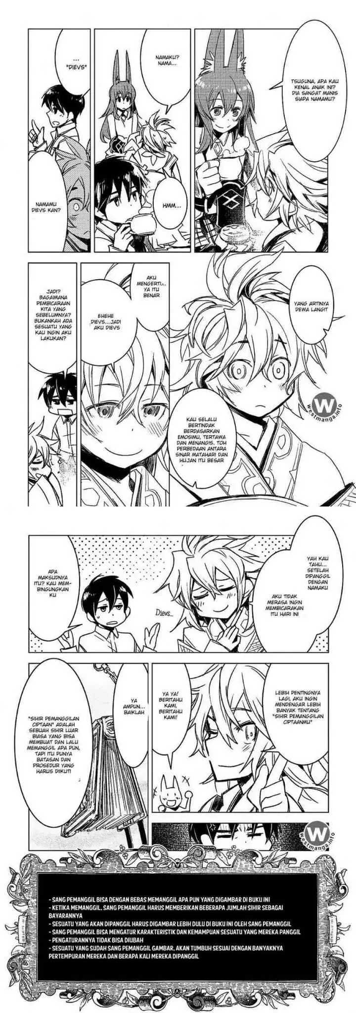 Kuro no Souzou Shoukanshi chapter 7 halaman 4
