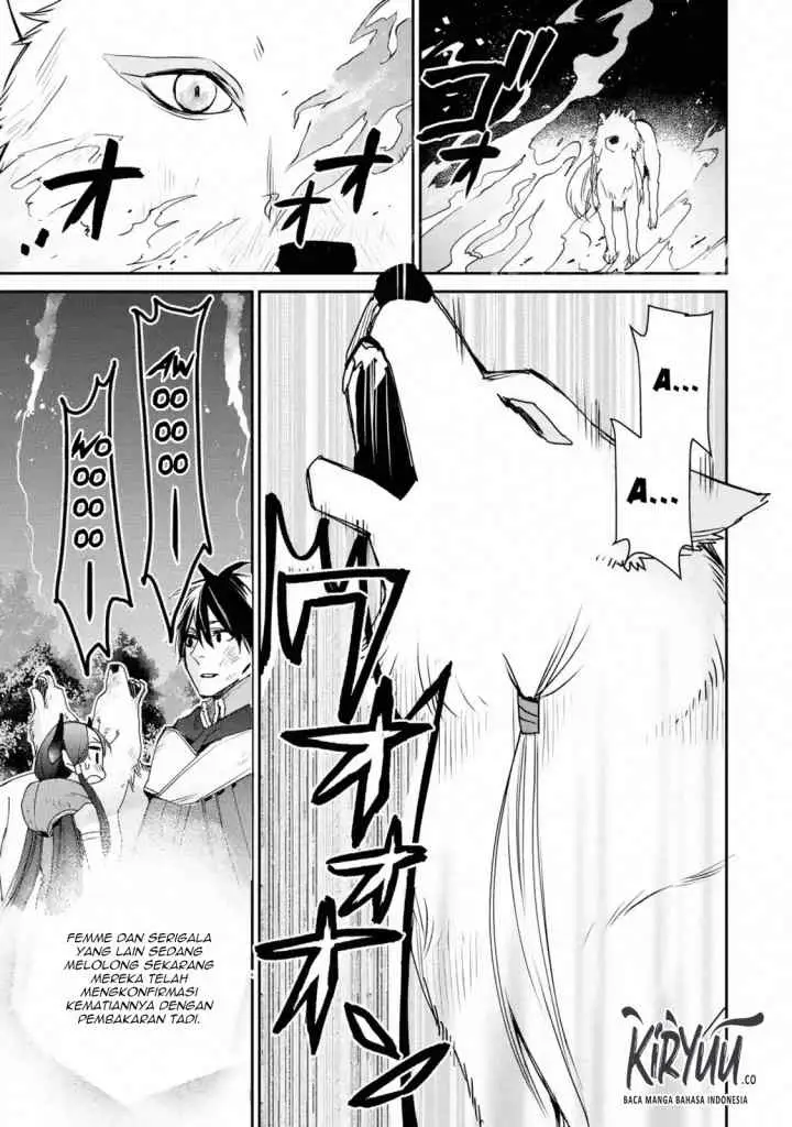 Saikyou no Madoshi. Hisa ni Ya wo Ukete Shimatta no de Inaka no Eihei ni Naru chapter 12.3 halaman 16