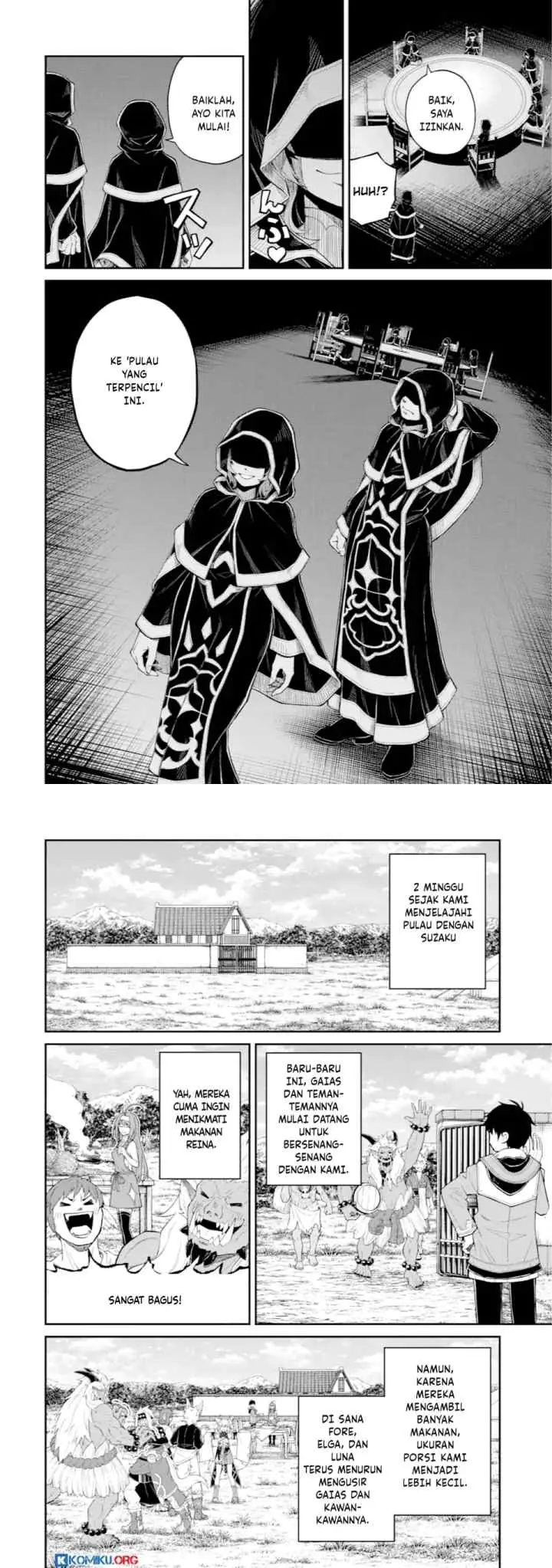 Tenseishitara Saikyou Shutachi ga Sumau Shima deshita. Kono Shima de Slow Life wo Tanoshimimasu chapter 13 halaman 4