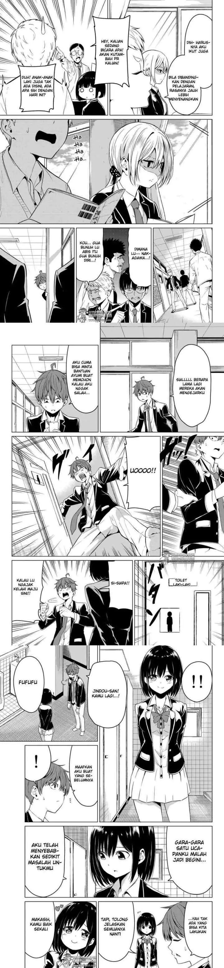Sekai ka Kanojo ka Erabenai chapter 4 halaman 7