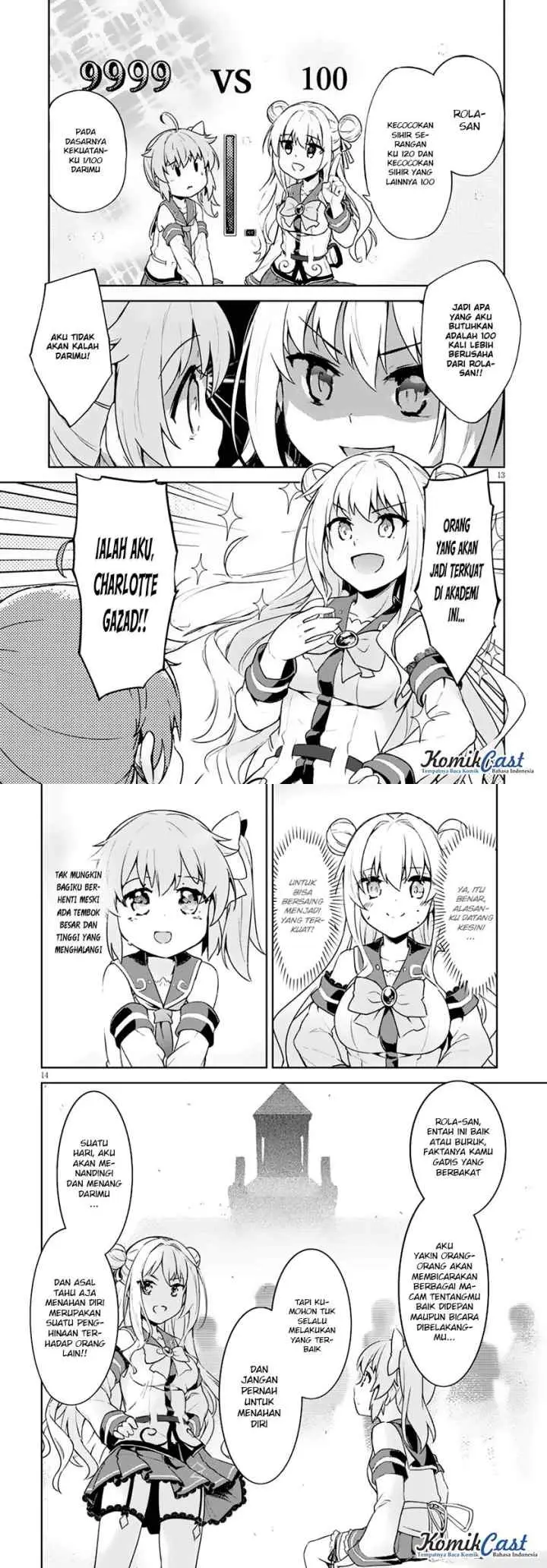 Kenshi o Mezashite Nyugaku Shitanoni Maho Tekisei 9999 Nandesukedo!? chapter 3 halaman 8