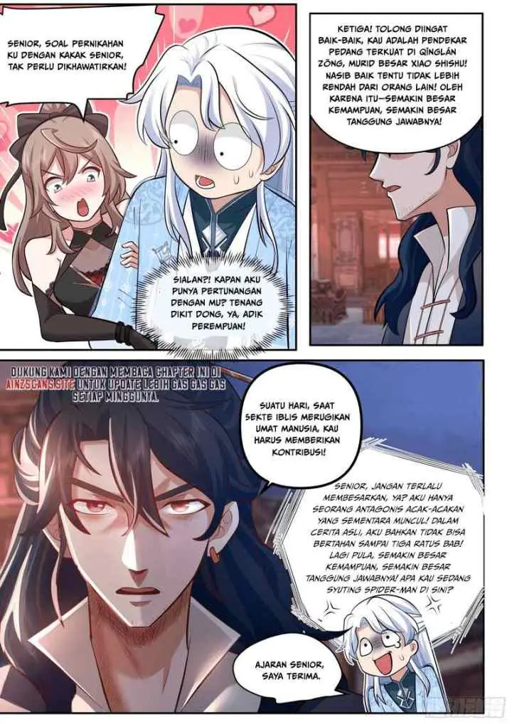 The Villain's Senior Brother And His Junior Sisters Are All Yanderes chapter 63 halaman 11