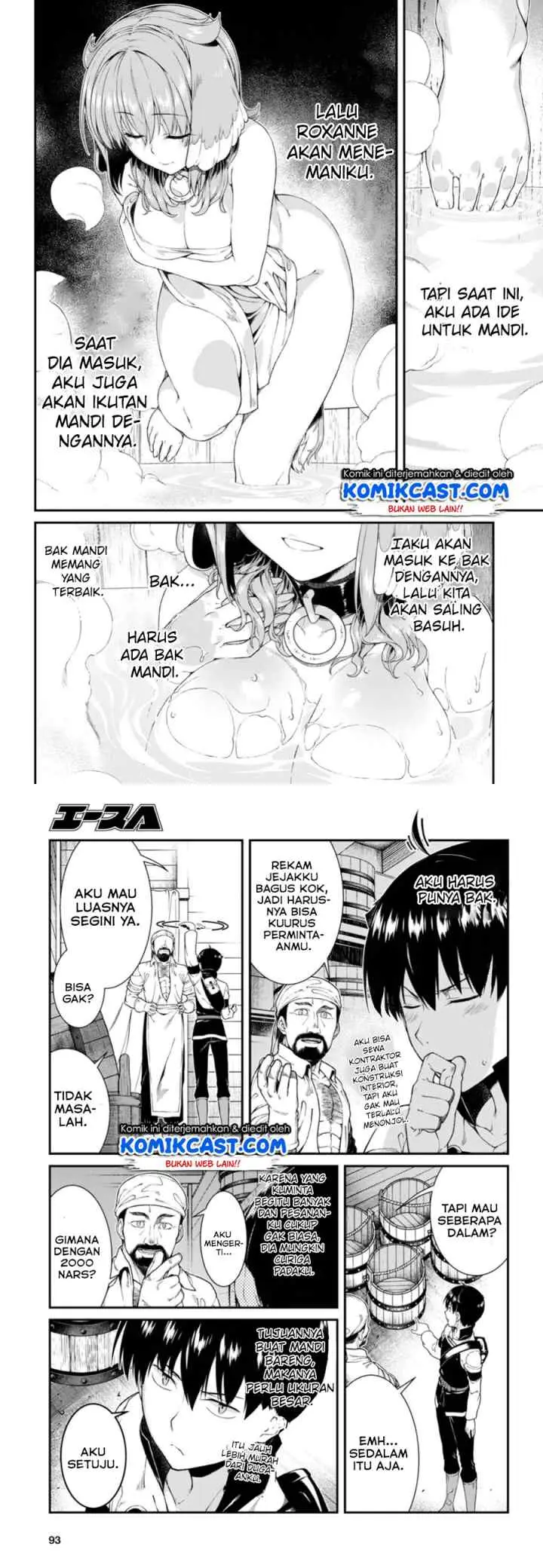 Isekai Meikyuu de Harem wo chapter 28 halaman 4