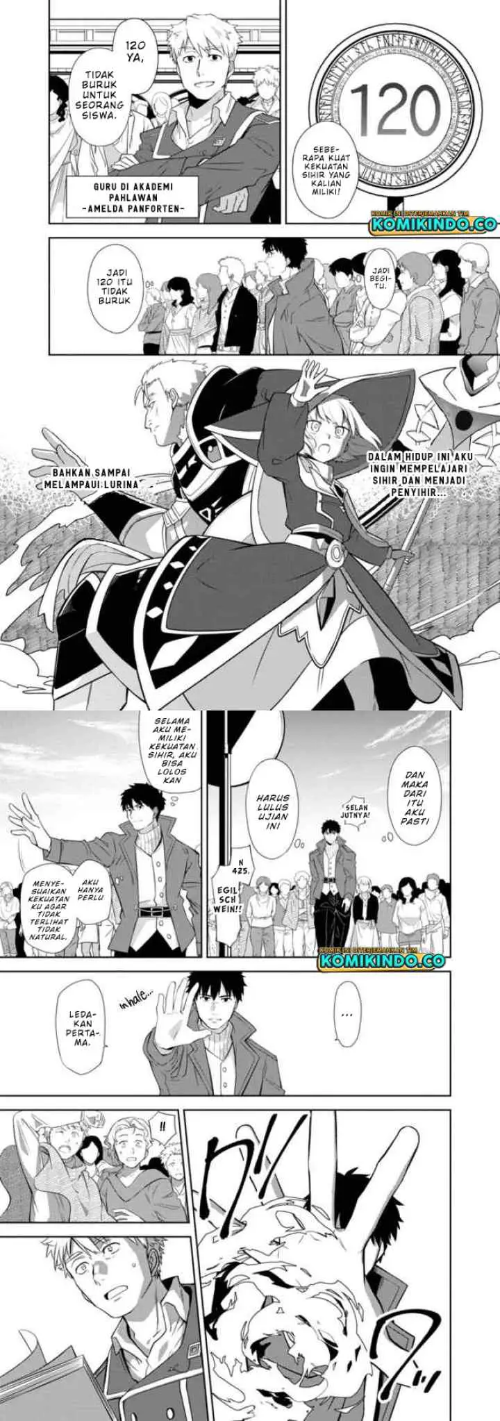 The Reincarnated Swordsman With 9999 Strength Wants To Become A Magician! chapter 1 halaman 13
