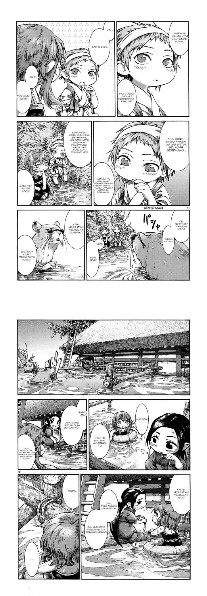 Hakumei to Mikochi chapter 40 halaman 7