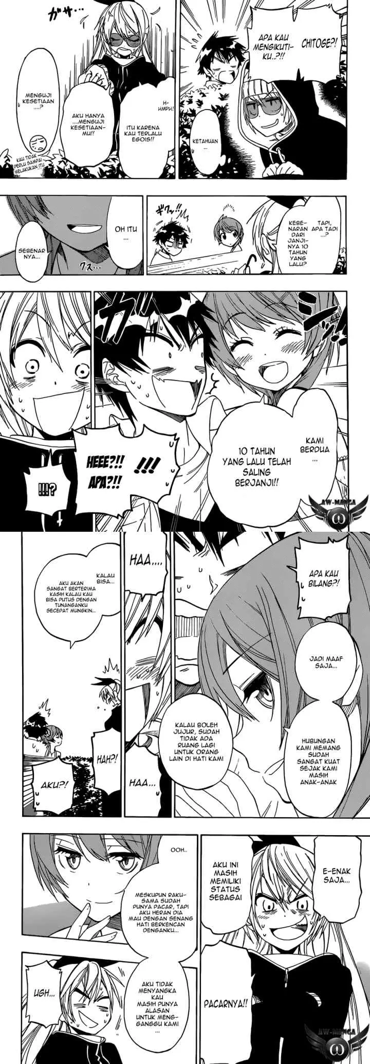 Nisekoi chapter 35 halaman 8