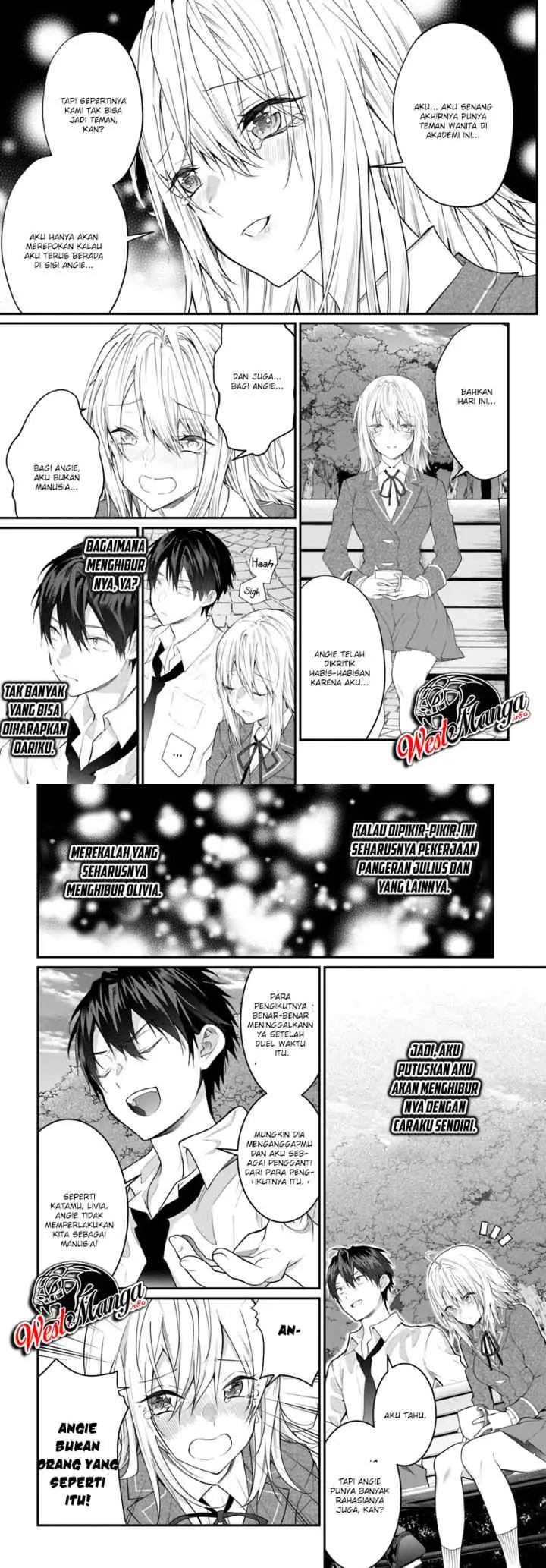 Otome Game Sekai wa Mob ni Kibishii Sekai Desu chapter 21.2 halaman 13