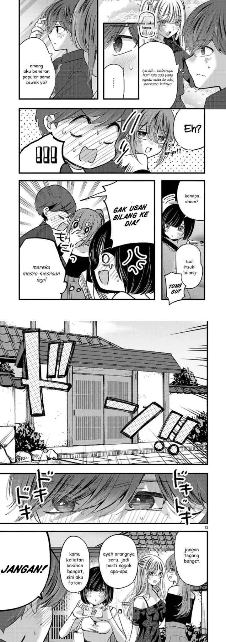 Kimi ni Koisuru Sanshimai chapter 23 halaman 7