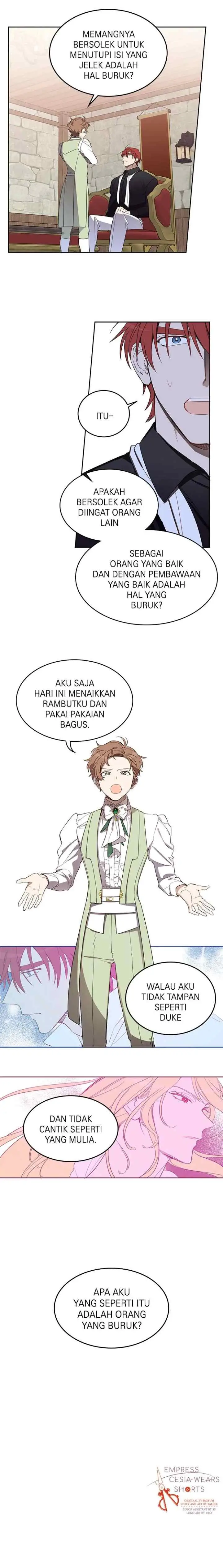 Queen Cecia's Shorts chapter 54 halaman 17
