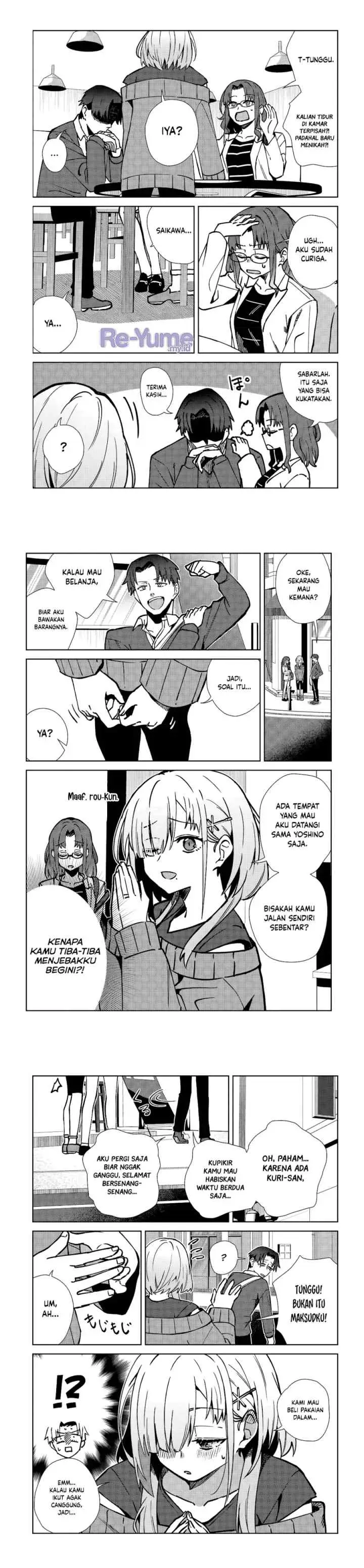 Soshiki no Shukuteki to Kekkon Shitara Mecha Amai chapter 4 halaman 6