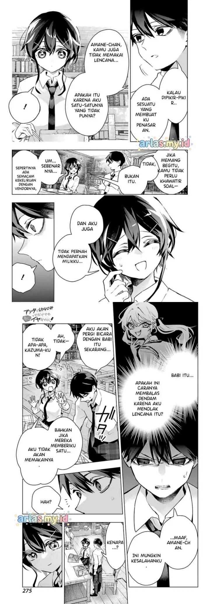 Anta to Osananajimitte dake demo Iyananoni! ~Zekkou kara Hajimaru S-kyuu Bishoujo to no Gakuen Nariagari Seikatsu~ chapter 12 halaman 10