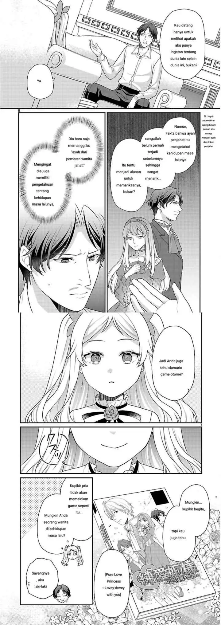 Akuyaku Reijou no Chichioya ni Tensei shitanode, Tsuma hingga Musume wo Dekiai shimasu chapter 5 halaman 4