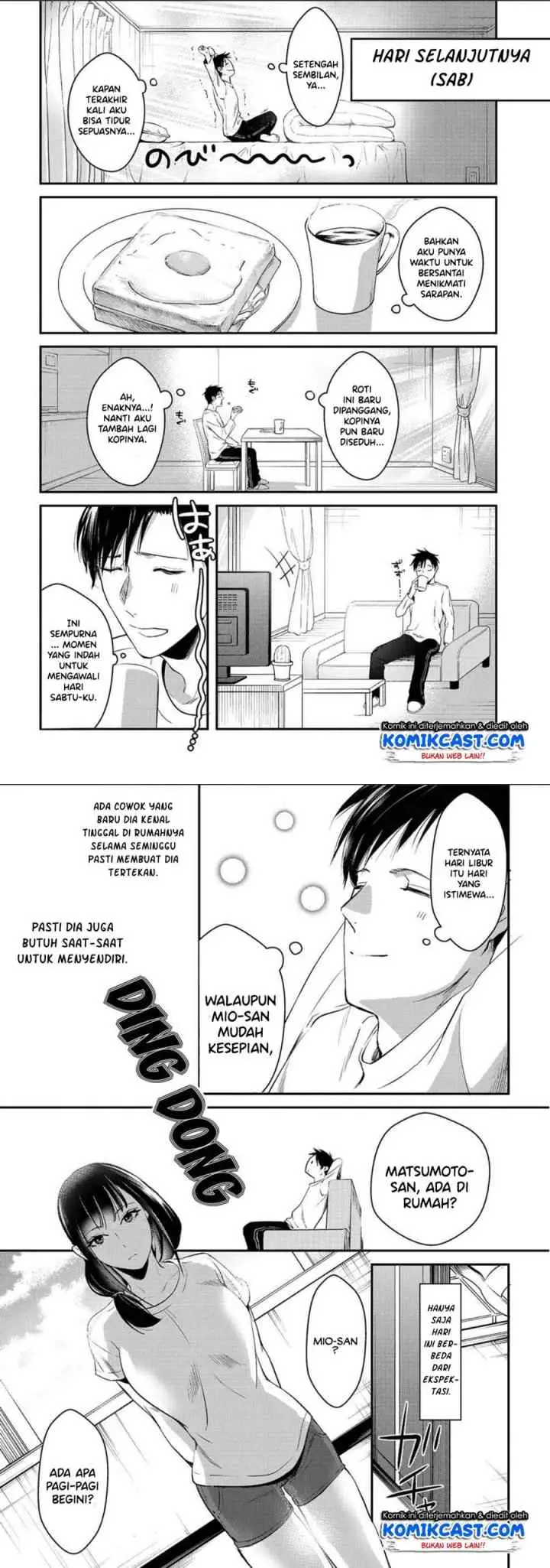 It's Fun Having a 300,000 yen a Month Job Welcoming Home an Onee-san Who Doesn't Find Meaning in a Job That Pays Her 500,000 yen a Month chapter 2 halaman 12