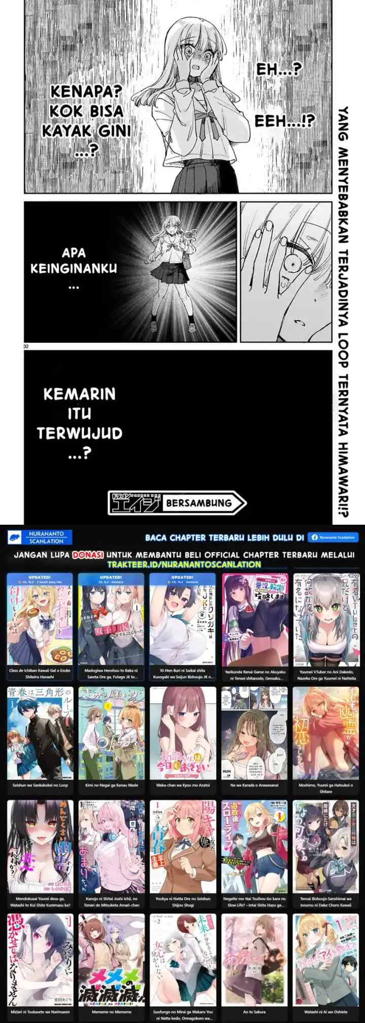 Seishun wa Sankakkei no Loop chapter 9 halaman 17