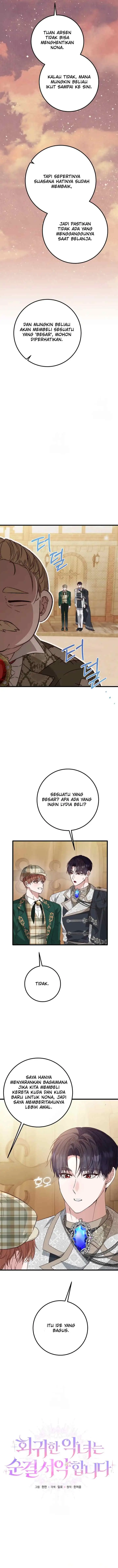 The Regressed Villainess Takes a Vow of Chastity chapter 23 halaman 9