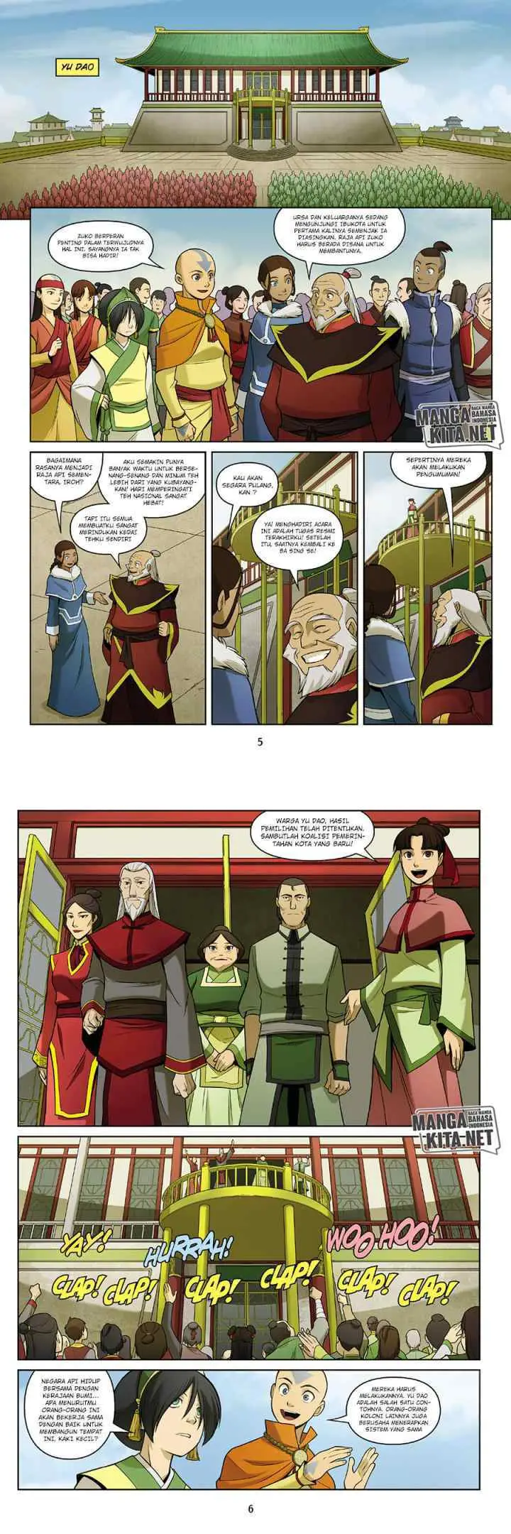Avatar: The Last Airbender - The Rift chapter 1.1 halaman 4