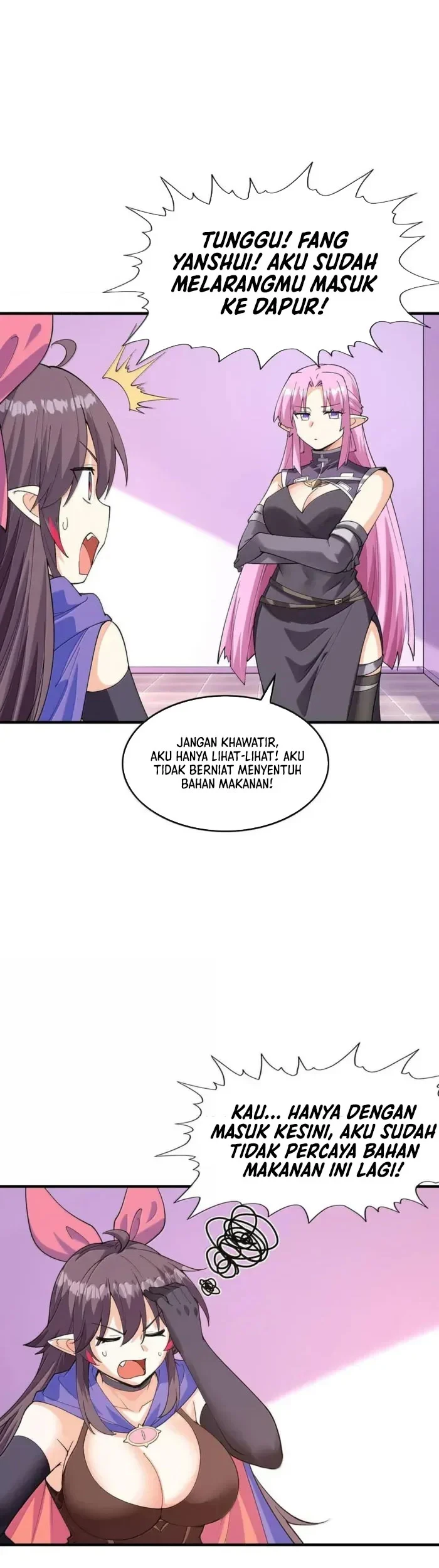 My Harem Is Entirely Female Demon Villains chapter 157 halaman 22