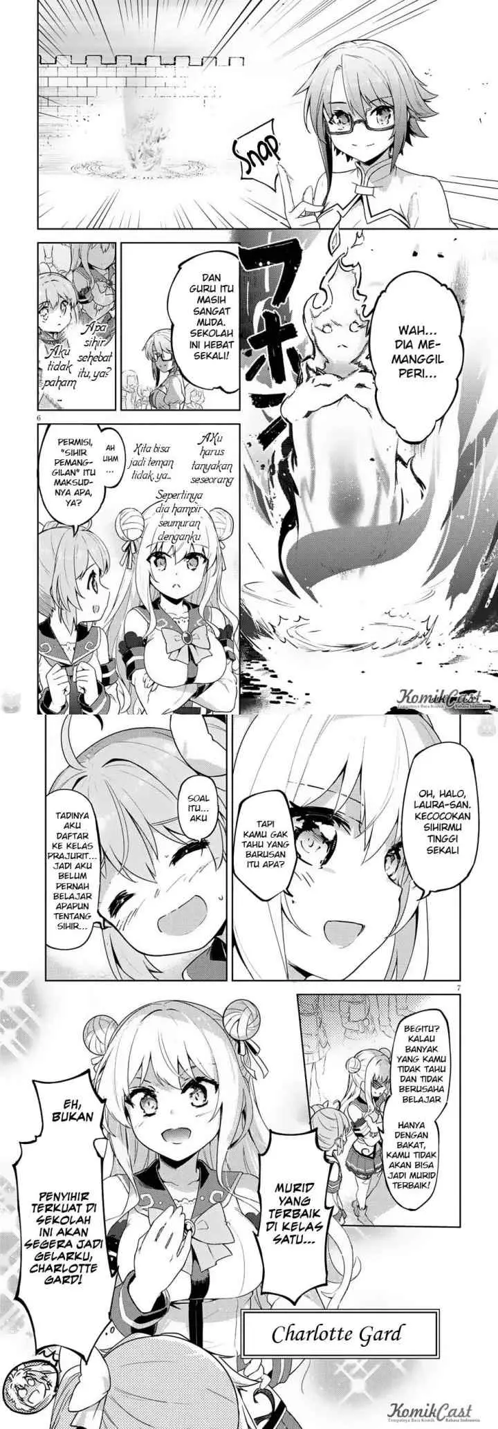 Kenshi o Mezashite Nyugaku Shitanoni Maho Tekisei 9999 Nandesukedo!? chapter 2 halaman 4