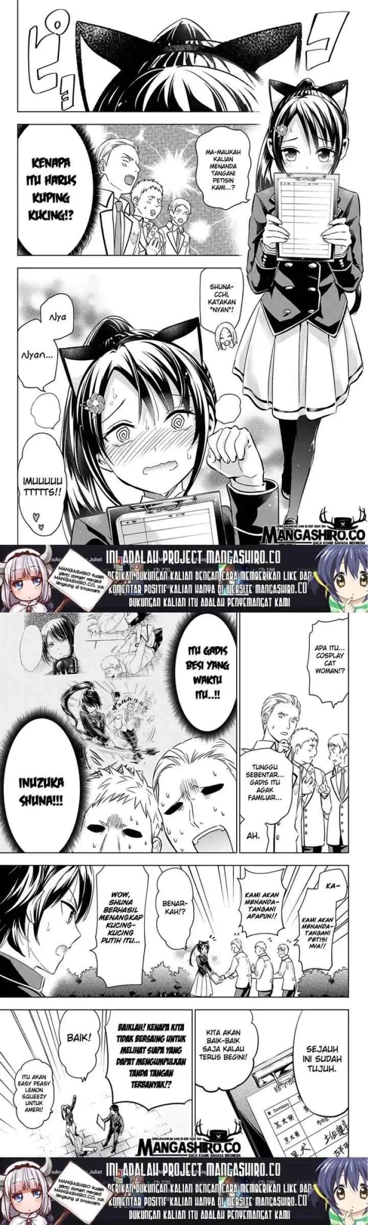 Kishuku Gakkou no Juliet chapter 100 halaman 6