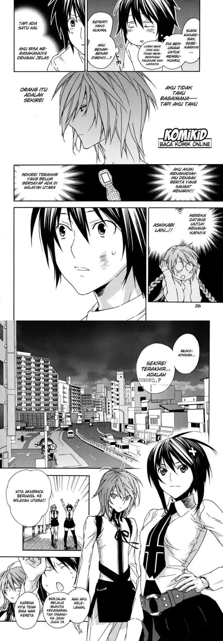 Sekirei chapter 58 halaman 8