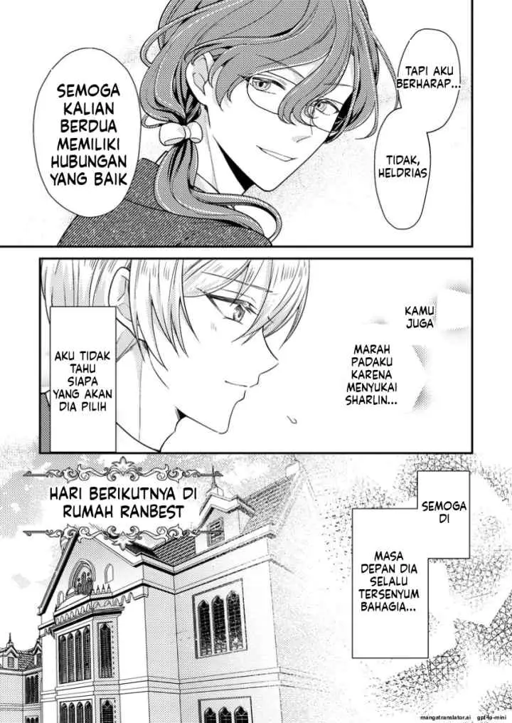 Heroine ga Kuru Mae ni Ninshin shimashita ~Tsunda Hazu no Akuyaku Reijou desuga, Douyara Chigau youdesu~ chapter 6.2 halaman 5
