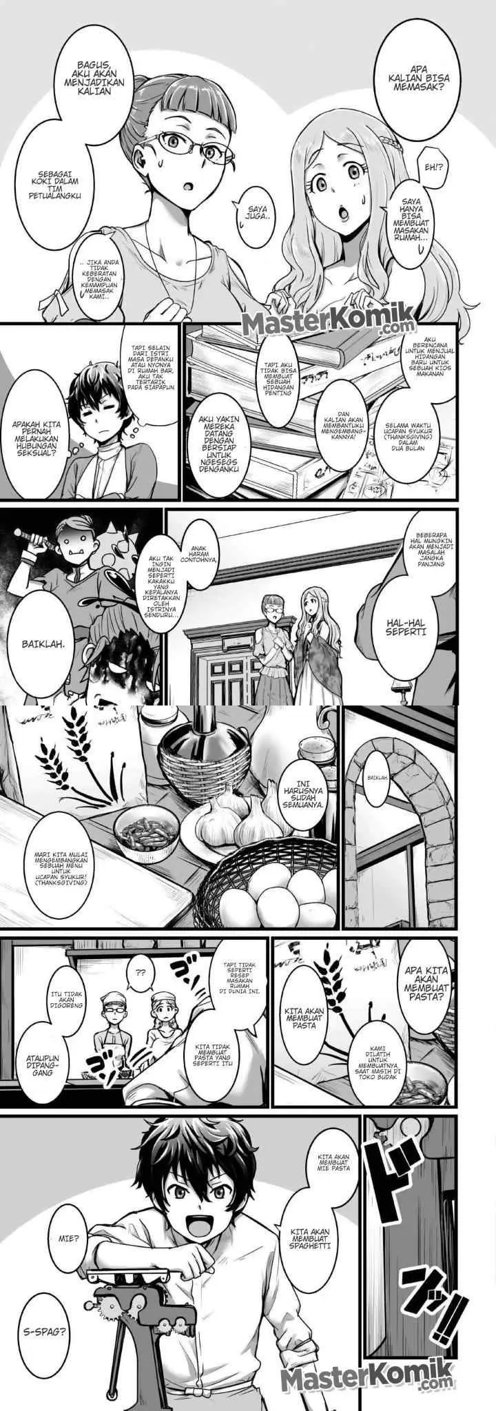 Living in Another World by Taking Commissions ~A Relaxing and Comfy Life of The Restoration Magician's Staffing Agency~ chapter 2.1 halaman 7