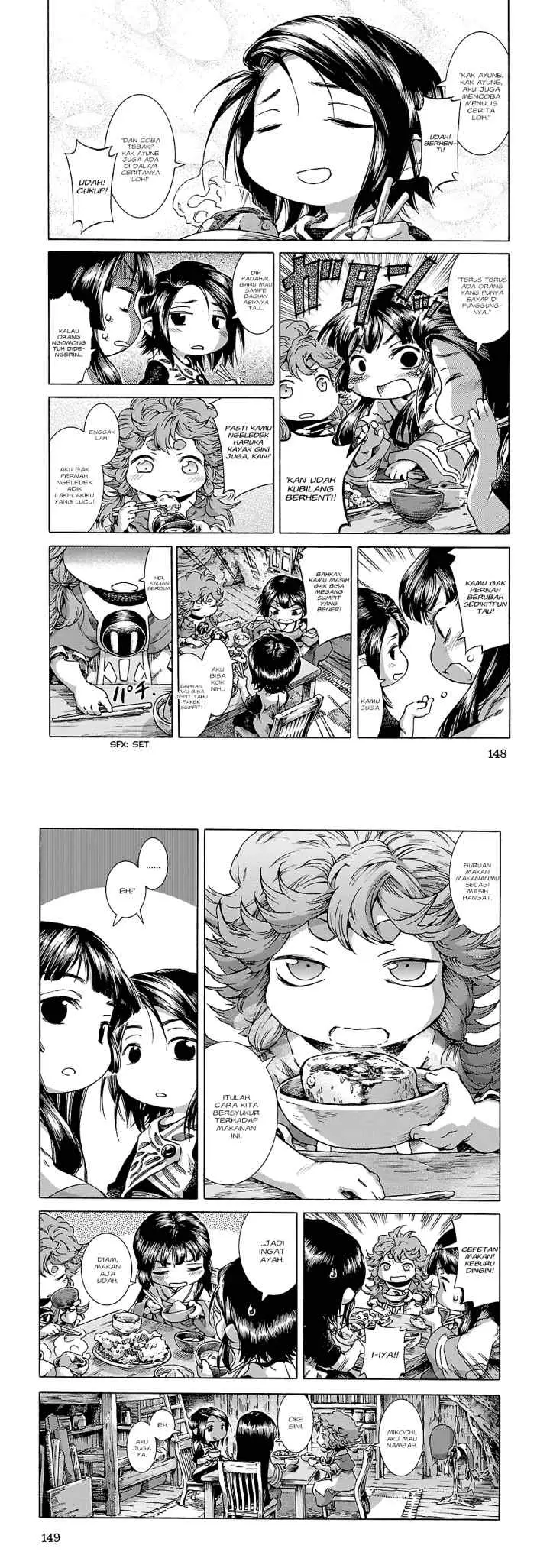 Hakumei to Mikochi chapter 25 halaman 10