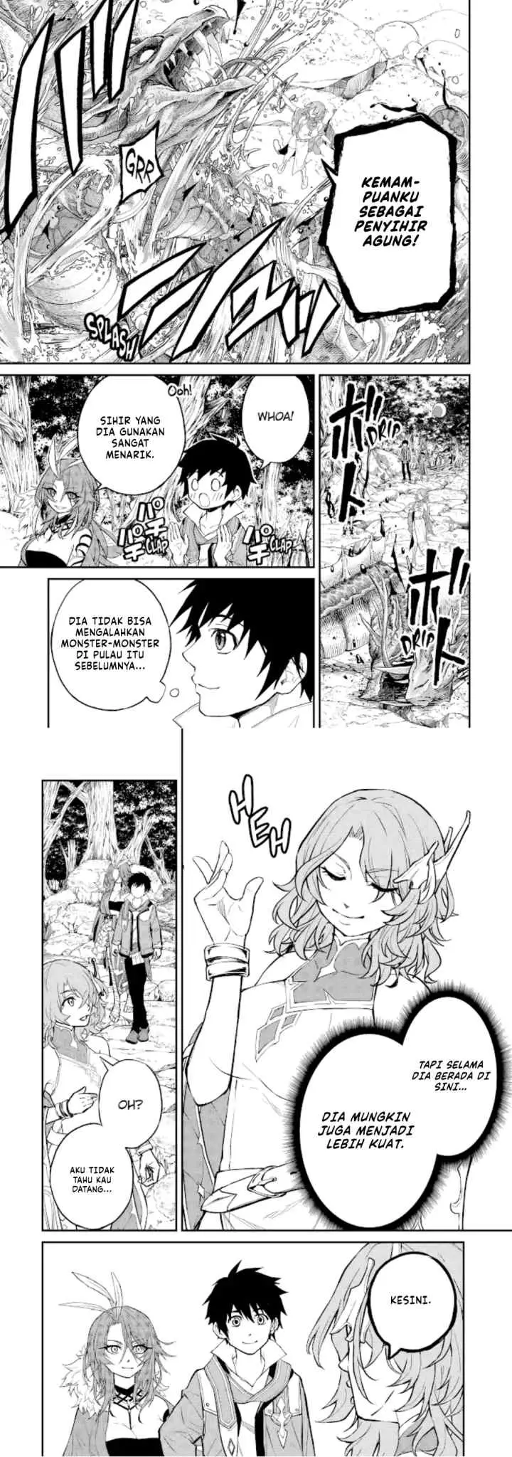 Tenseishitara Saikyou Shutachi ga Sumau Shima deshita. Kono Shima de Slow Life wo Tanoshimimasu chapter 36 halaman 11