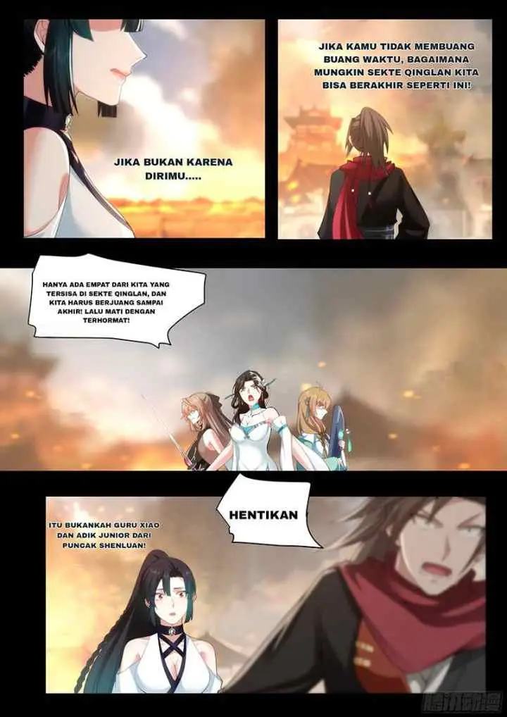 The Villain's Senior Brother And His Junior Sisters Are All Yanderes chapter 37 halaman 12