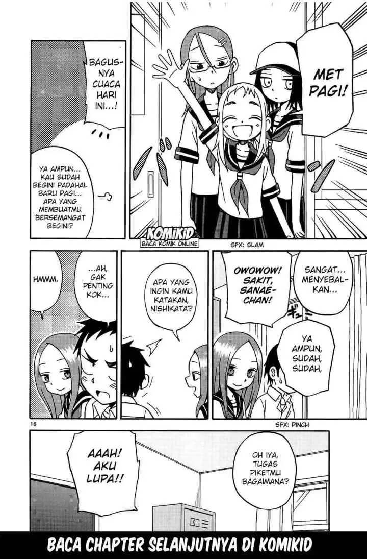 Karakai Jouzu no Takagi-san chapter 6 halaman 17